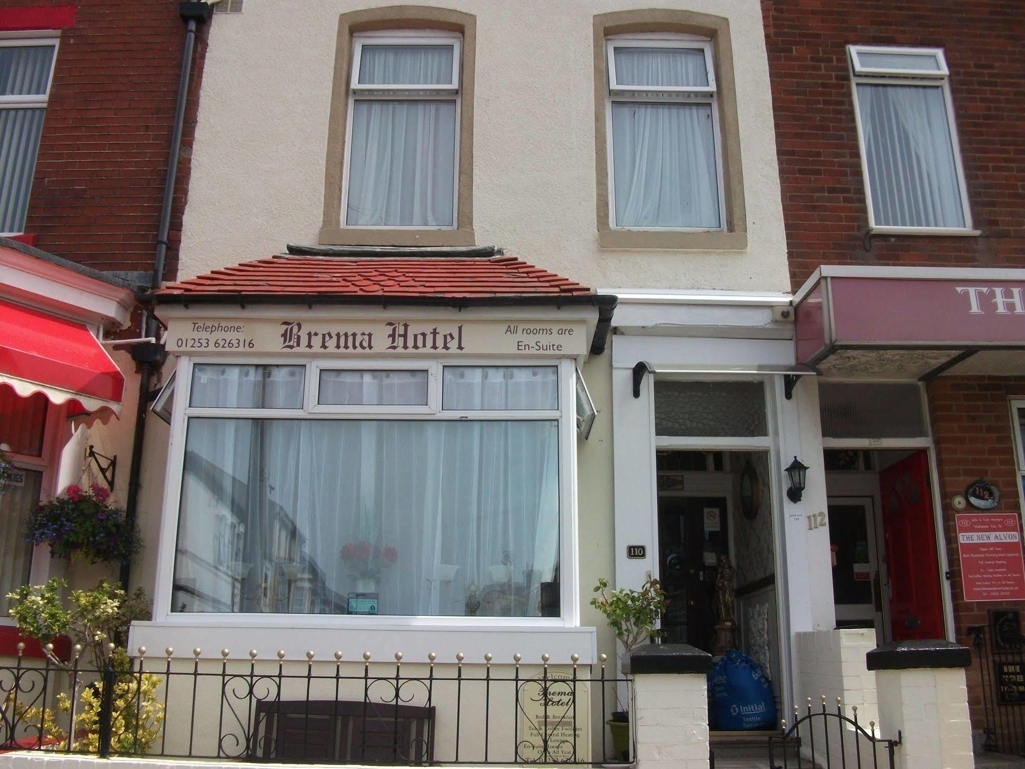 The Brema Hotel Blackpool Exteriör bild